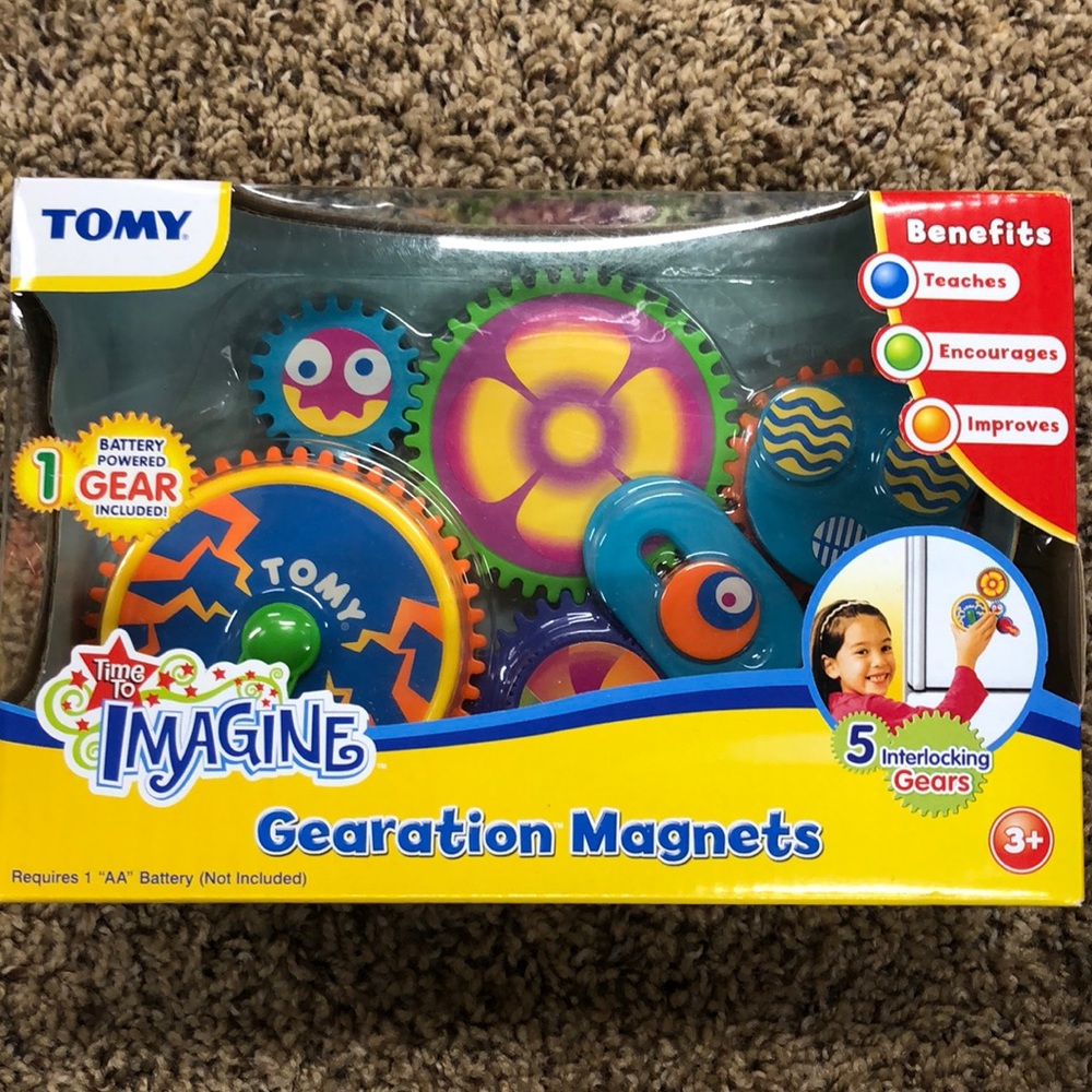 Imagine gearation magnets